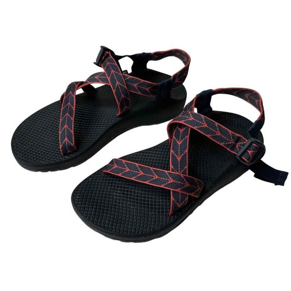 Chaco Women's Z1 Salmon and Dark Blue Sandals Size US 9